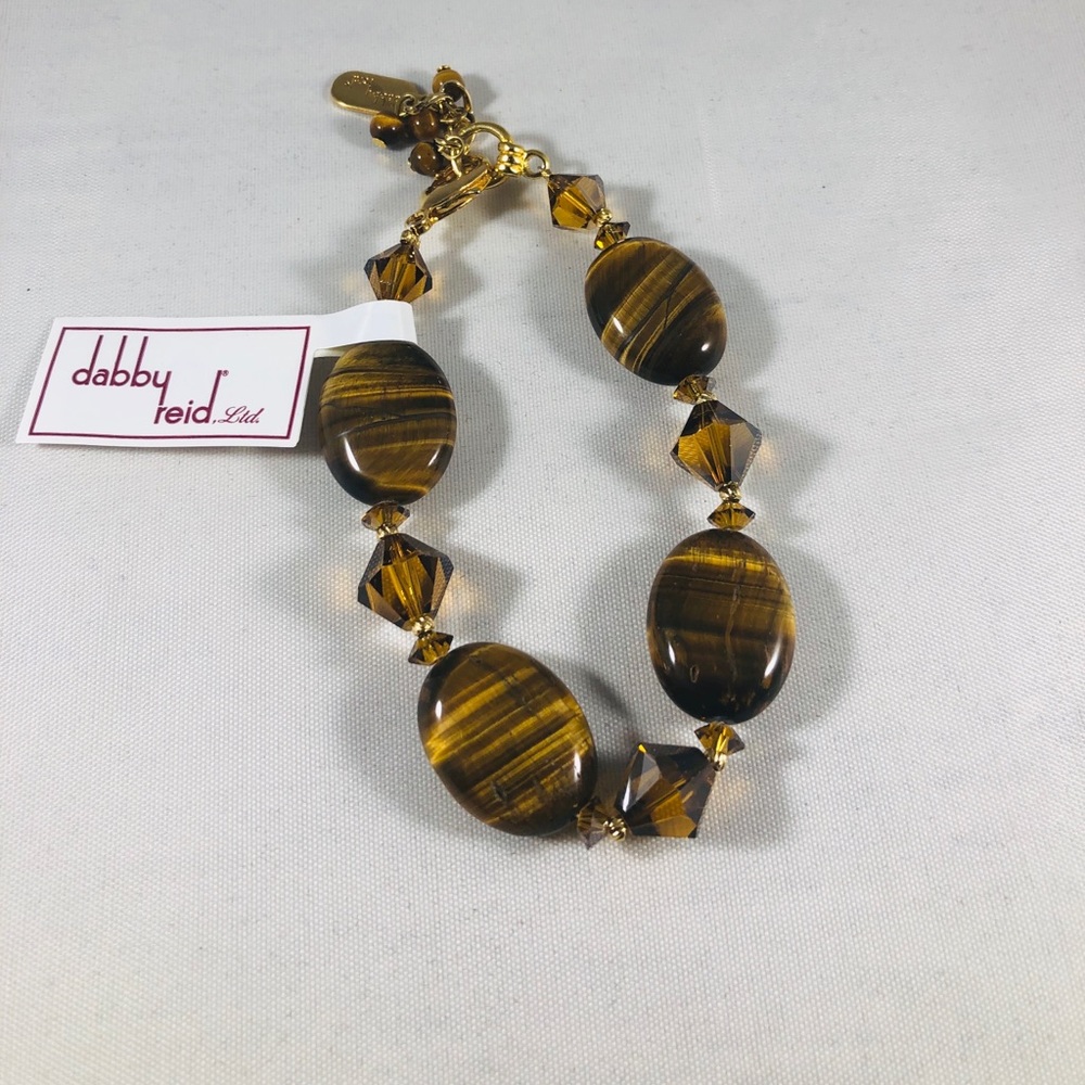 Dabby Reid tiger eye bracelet. New